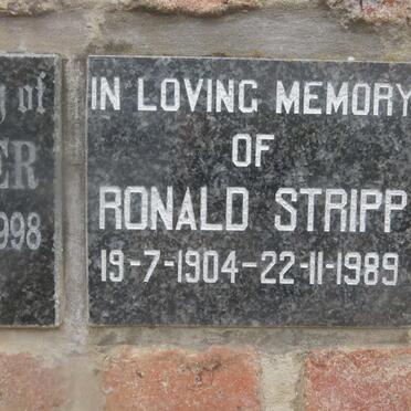 STRIPP Ronald 1904-1989