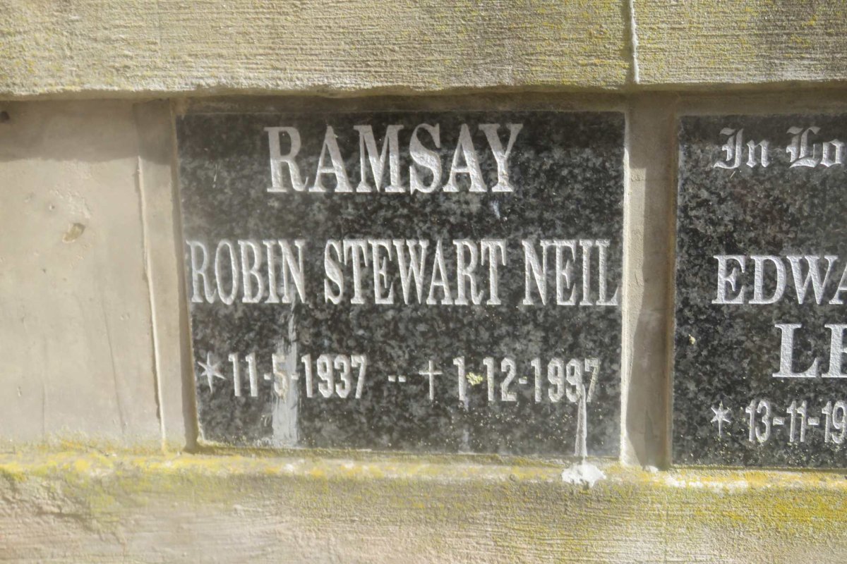 RAMSAY Robin Stewart Neil 1937-1997