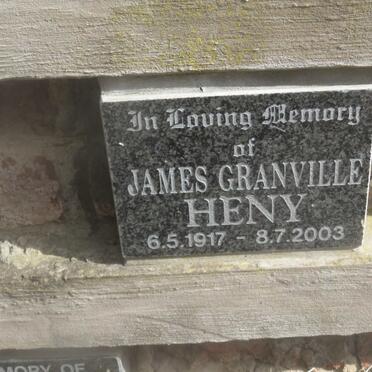 HENY James Granville 1917-2003