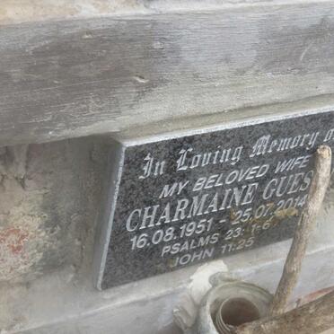 GUEST Charmaine 1951-2014