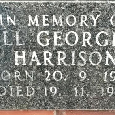 HARRISON Nell Georgeina 1909-1985