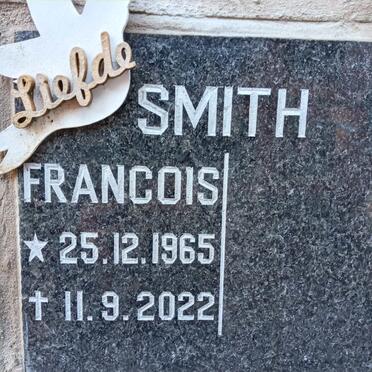SMITH Francois 1965-2022