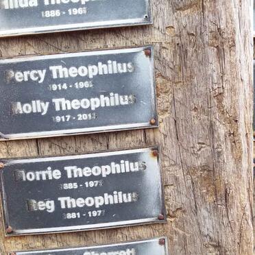 THEOPHILUS T.G. 1874-1949 &amp; Hilda 1886-196? :: THEOPHILUS Percy 1914-1962 &amp; Molly 1917-2013