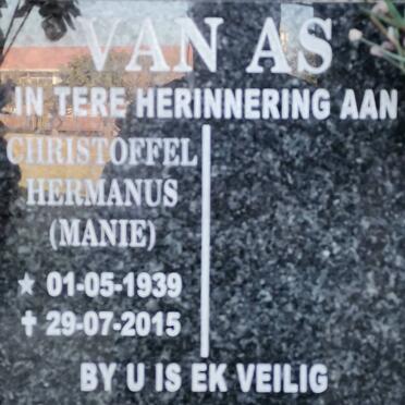 AS Christoffel Hermanus, van 1939-2015