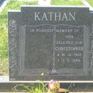 KATHAN Christopher1963-1984