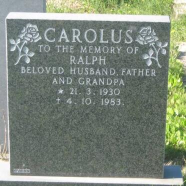 CAROLUS Ralph 1930-1983