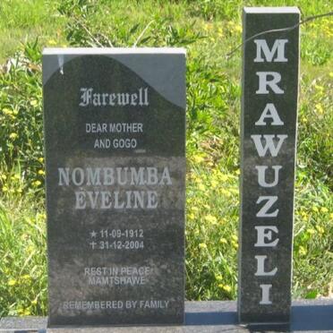MRAWUZELI Nombumba Eveline 1912-2004