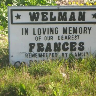 WELMAN Frances 1965-1999