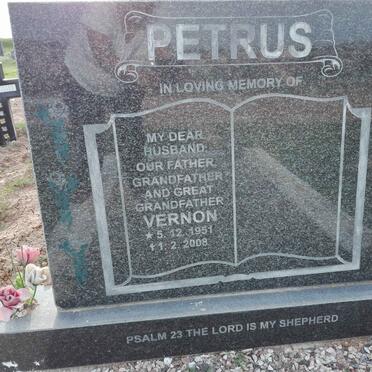 PETRUS Vernon 1951-2008
