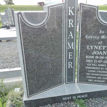 KRAMER Lynette Joan 1950-2004