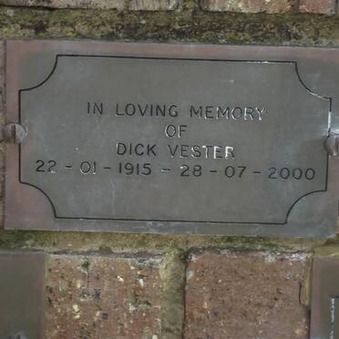 VESTER Dick 1915-2000