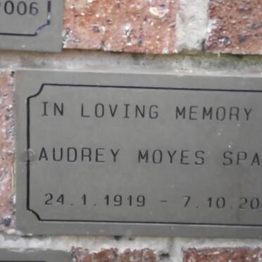 SPARG Audrey Moyes 1919-2006