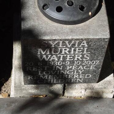WATERS Sylvia Muriel 1930-2007