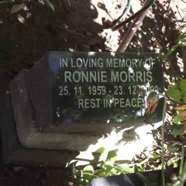 MORRIS Ronnie 1959-2009