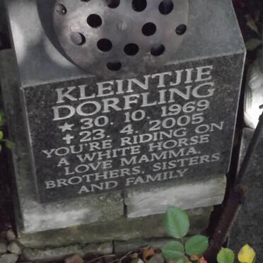 DORFLING Kleintjie 1969-2005