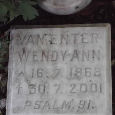 ENTER Wendy-Ann, van 1968-2001