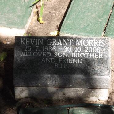 MORRIS Kevin Grant 1986-2006