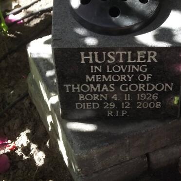 HUSTLER Thomas Gordon 1926-2008