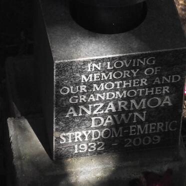 STRYDOM Anzarmoa Dawn nee EMERIC 1932-2009