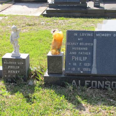 ALFONSO Philip 1921-1985 :: ALFONSO Philip Henry 1946-1988