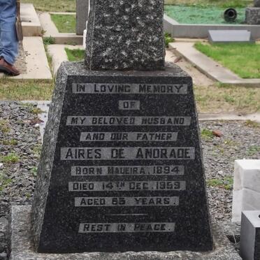 ANDRADE, de 