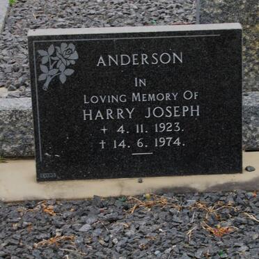 ANDERSON Harry Joseph 1923-1974