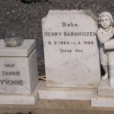 BARKHUIZEN Henry 1965-1966