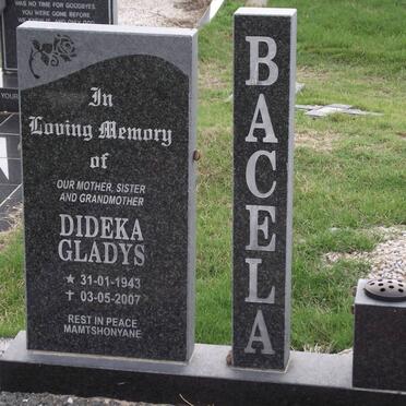BACELA Dideka Gladys 1943-2007