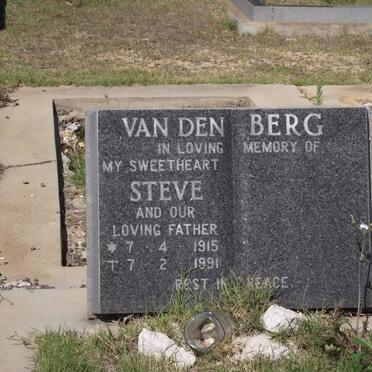 BERG Steve, van den 1915-1991