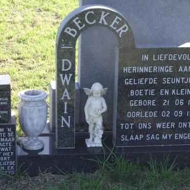 BECKER Dwain 1983-1994