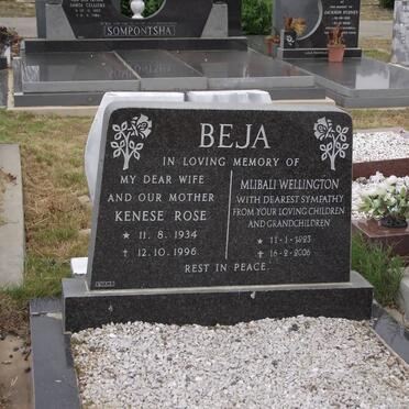 BEJA Mlibali Wellington 1923-2006 &amp; Kenese Rose 1934-1996