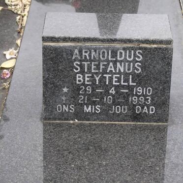 BEYTELL Arnoldus Stephanus 1910-1993