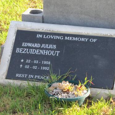 BEZUIDENHOUT Edward Julius 1958-1992