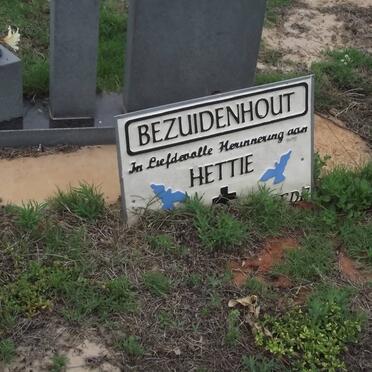 BEZUIDENHOUT Hettie