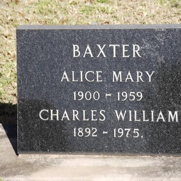 BEXTER Charles William 1892-1975 &amp; Alice Mary 1900-1959