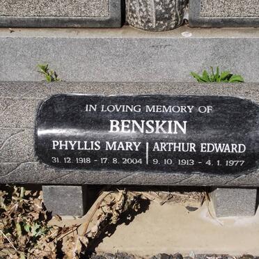 BENSKIN Arthur Edward 1913-1977 &amp; Phyllis Mary 1918-2004