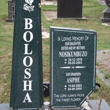 BOLOSHA Nosikumbuzo 1978-2005 :: BOLOSHA Asiphe 2005-2005