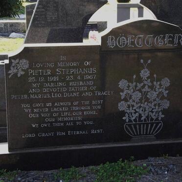 BOETTGER Pieter Stephanus 1921-1967