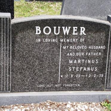 BOUWER Martinus Stefanus 1925-1979