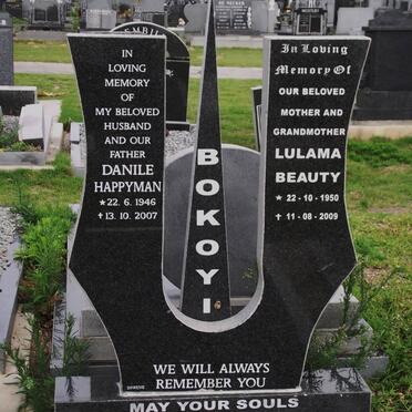 BOKOYI Danile Happyman 1946-2007 &amp; Lulama Beauty 1950-2009