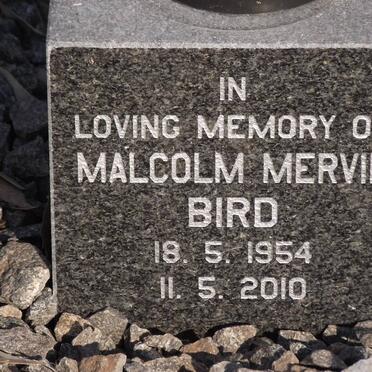 BIRD Malcolm Mervin 1954-2010