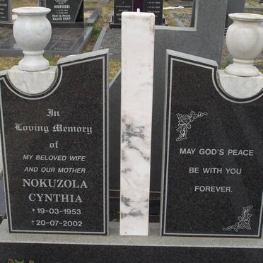 BISHOLO-KLAAS Nokuzola Cynthia 1953-2002