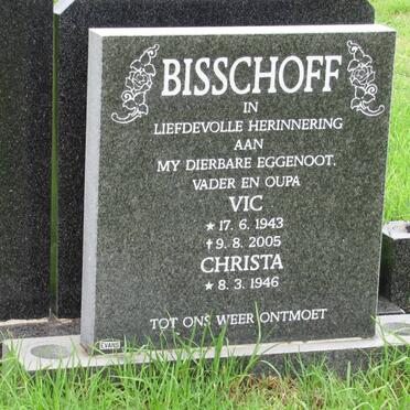 BISSCHOFF Vic 1943-2005 &amp; Christa 1946-