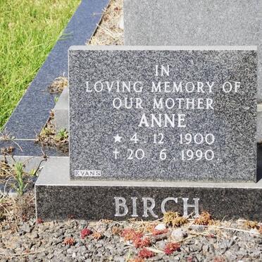 BIRCH Anne 1900-1990