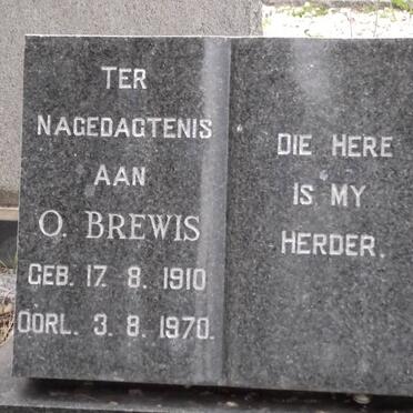BREWIS O. 1910-1970