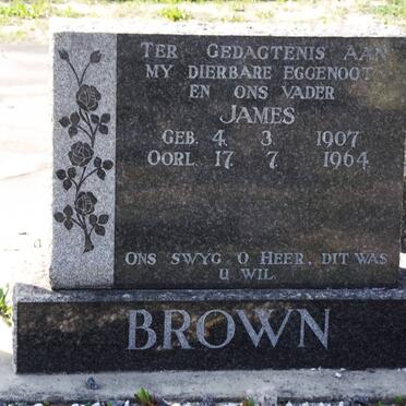 BROWN James 1907-1964
