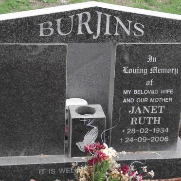BURJINS Janet Ruth 1934-2006