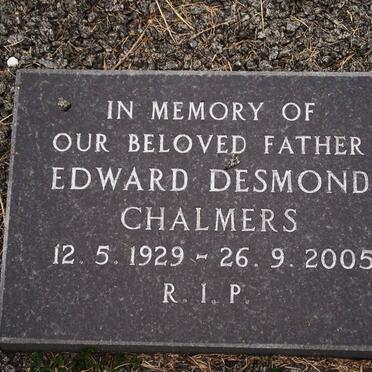 CHALMERS Edward Desmond 1929-2005