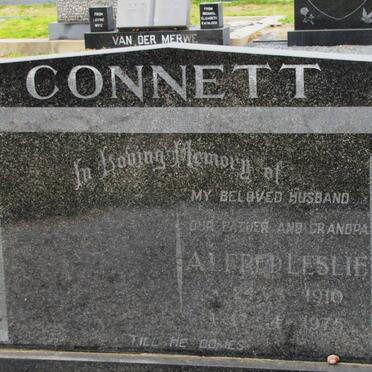 CONNETT Alfred Leslie 1910-1975