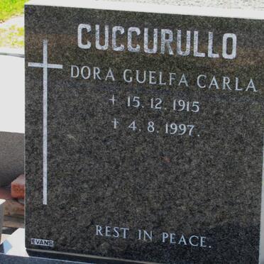 CUCCURULLO Dora Guelfa Carla 1915-1997
